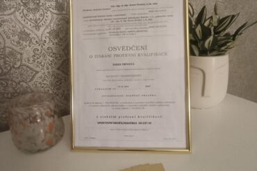 Certifikát z Thajska